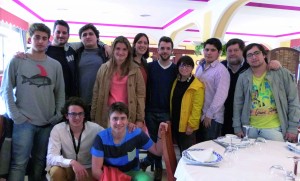 Alumnos Basque Culinary Center y Mikel Zeberio